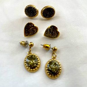 Set 3 earrings